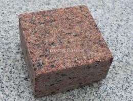 Мапл Рэд (Maple Red) гранит брусчатка 50х50, фото Купить Мапл Рэд (Maple Red) гранит брусчатка 50х50 в Чебоксарах
